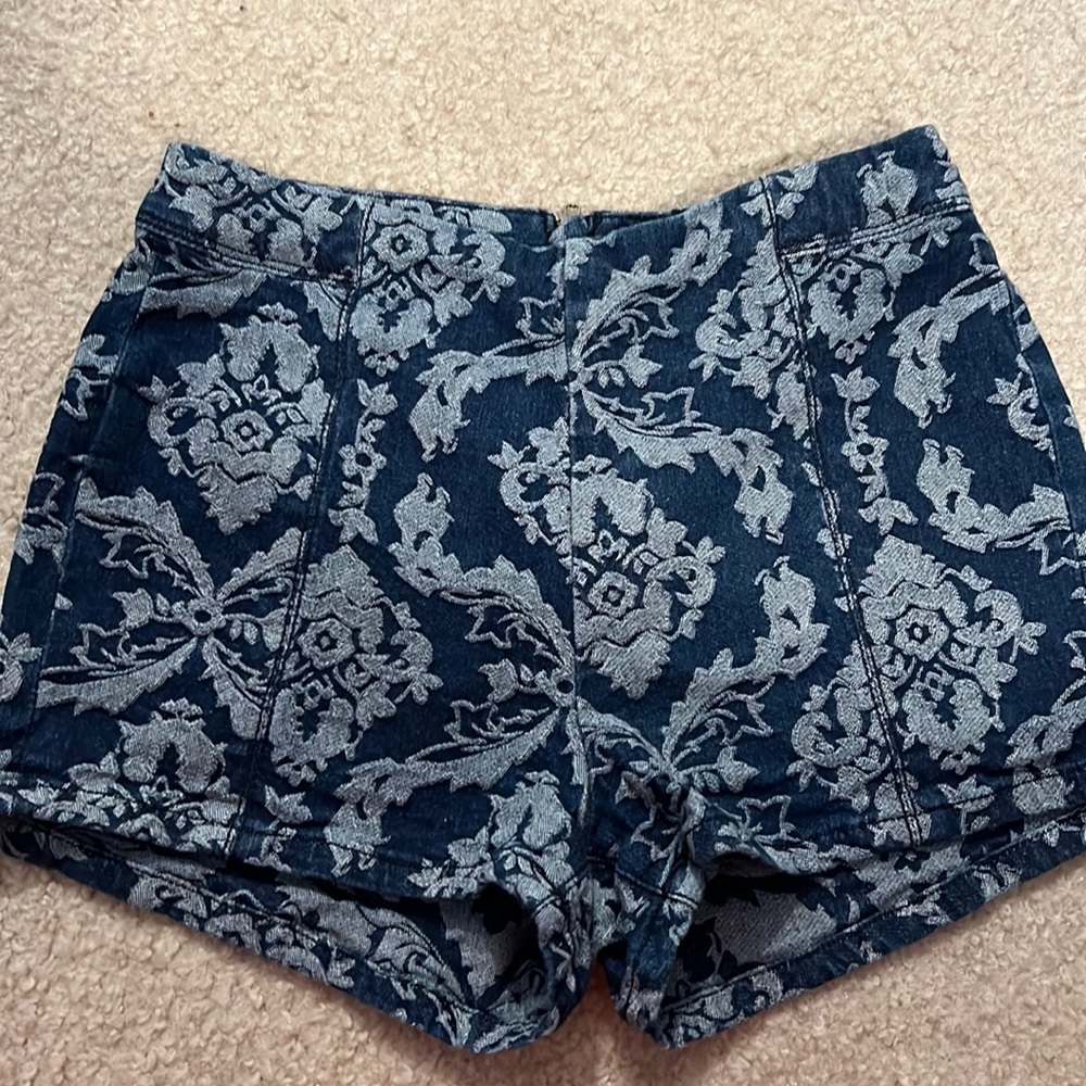 Bullhead High Rise Denim Shorts